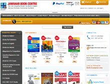 Tablet Screenshot of jawahar-book-centre.com